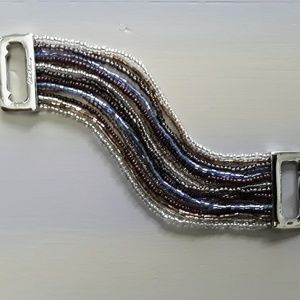 Multiple Strand Beaded Bracelet